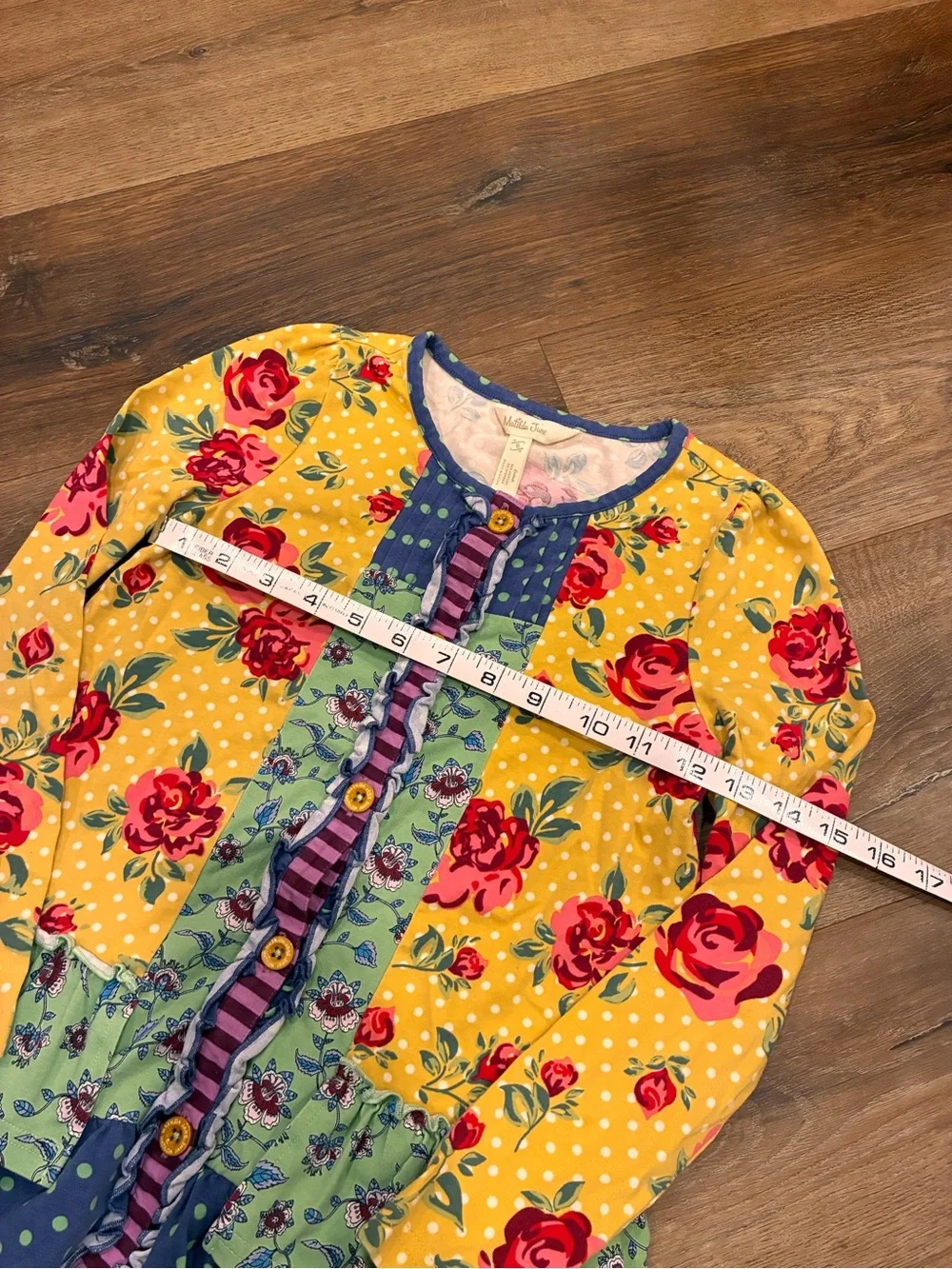 Matilda Jane Setting Sun Tunic Choose Your Own Path Shirt Fall Floral 8 Girl